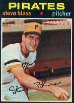 1971 Topps Baseball Cards      143     Steve Blass